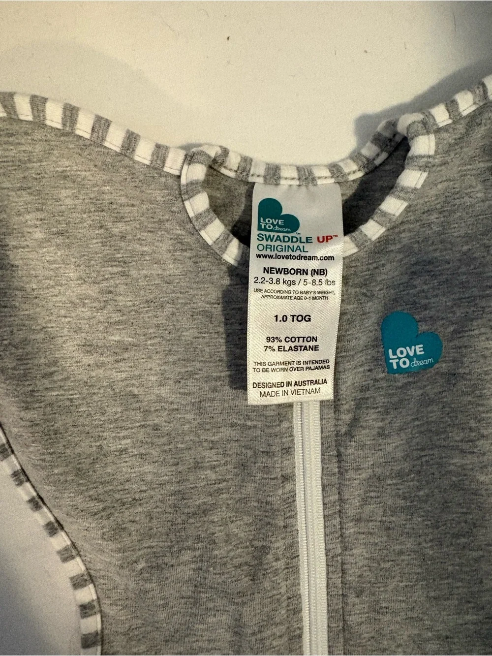 Love to Dream Swaddle Up | Grey